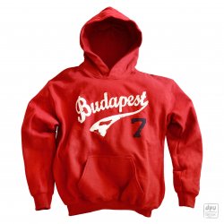 BASEBALL gyerek kapucnis pulóver