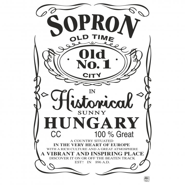 WHISKY Sopron póló